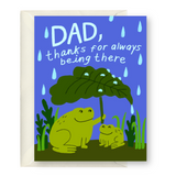 Dad Thanks For Being There Card