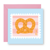 Pretzel Mini Card