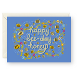 Happy Bee-Day Honey Card