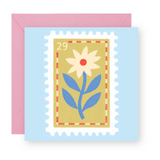 Flower Stamp Mini Card