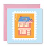 Betsy Ross House Mini Card