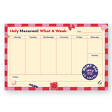 Holy Macaroni Weekly Planner Notepad