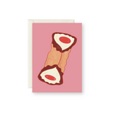 Cannoli Mini Card