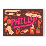 Love From Philly Postcard